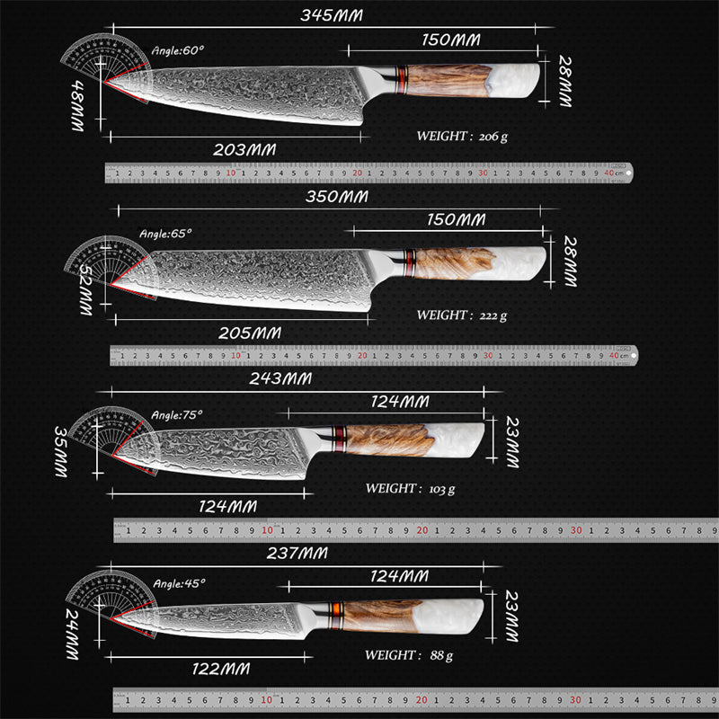 KAISHI - Set van 4 stuks